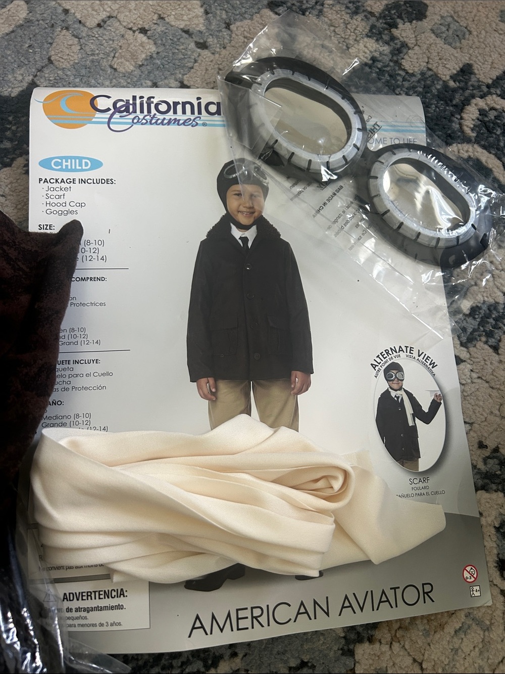 American aviator costume kids xl (12-14) - Picture 3 of 4